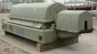 Used Sharples PM-55000 Super-D-Canter Centrifuge, 317 Stainless Steel Construction (Product Contact Areas). Maximum bowl speed 2850 RPM, 8 1/2