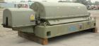 Used Sharples PM-55000 Super-D-Canter Centrifuge, 317 Stainless Steel Construction (Product Contact Areas). Maximum bowl speed 2850 RPM, 8 1/2