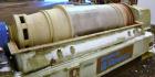Used Sharples PM-75000 Super-D-Canter Centrifuge. 316/317 Stainless steel construction on product contact areas. Maximum bowl speed 2600 rpm, 360 degree solid discharge ports with STC liners, 10