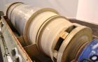 Used Sharples PM-75000 Super-D-Canter Centrifuge. 316/317 Stainless steel construction on product contact areas. Maximum bowl speed 2600 rpm, 360 degree solid discharge ports with STC liners, 10