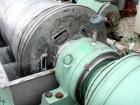 USED: Tomoe/Sharples PM-75000 Super-D-Canter centrifuge, 316 stainless steel construction on product contact areas. Max bowl speed 2700 rpm, 10