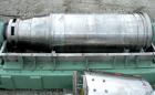 USED: Tomoe/Sharples PM-75000 Super-D-Canter centrifuge, 316 stainless steel construction on product contact areas. Max bowl speed 2700 rpm, 10