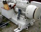 Used Sharples PM-85000 Super-D-Canter Centrifuge, 316 Stainless Steel Construction on Product Contact Areas. Max bowl speed 2345 RPM, sintered tungsten carbide lined beach section, 12