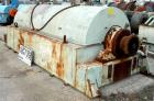USED: Sharples PM-85000 Super-D-Canter Centrifuge, 316 stainless steel construction on product contact areas. Max bowl speed 2300 rpm, sintered tungsten carbide lined beach section, 12