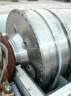 USED: Sharples PM-85000 Super-D-Canter Centrifuge, 316 stainless steel construction on product contact areas. Max bowl speed 2300 rpm, sintered tungsten carbide lined beach section, 12