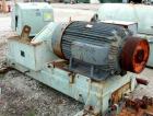 USED: Sharples PM-85000 Super-D-Canter Centrifuge, 316 stainless steel construction on product contact areas. Max bowl speed 2300 rpm, sintered tungsten carbide lined beach section, 12