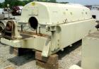 USED: Sharples PM-85000 Super-D-Canter centrifuge, 316 stainless steel construction on product contact areas. Max bowl speed 2345 rpm, sintered tungsten carbide lined beach section, 12
