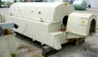 USED: Sharples PM-85000 Super-D-Canter centrifuge, 316 stainless steel construction on product contact areas. Max bowl speed 2345 rpm, sintered tungsten carbide lined beach section, 12
