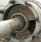 USED: Sharples PM-85000 Super-D-Canter centrifuge, 316 stainless steel construction on product contact areas. Max bowl speed 2345 rpm, sintered tungsten carbide lined beach section, 12