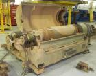 Used Sharples PM30000 Decanter Centrifuge, Type PR264/10 484720, 316 Stainless Steel. Driven by a 30 HP, 3/60/575 Volt, 1755 RPM motor. Includes drive & a control panel.