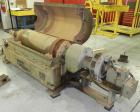 Used Sharples PM30000 Decanter Centrifuge, Type PR264/10 484720, 316 Stainless Steel. Driven by a 30 HP, 3/60/575 Volt, 1755 RPM motor. Includes drive & a control panel.