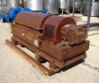 Used Sharples PM-35000 Super-D-Canter Centrifuge, 316 stainless steel construction  (product contact areas ),  maximum bowl speed 3150 rpm, 5 1/2