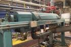 Used Alfa Laval Sharples PM38000 Decanter Super-Centrifuge with Control Panel & Discharge Conveyor