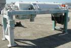 USED: Sharples PM-38000 Super-D-Canter centrifuge, 316 stainless steel construction on product contact areas. Max bowl speed 4000 rpm, single lead conveyor, single row lined cake discharge, liquid pl...