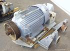 Used Sharples PM-55000 Super-D-Canter Centrifuge. 317 Stainless steel construction (product contact areas), 8” single lead quasi-axial conveyor with STC wear protection tiles, 360 degree solids disch...