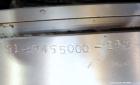 Used Sharples PM-55000 Super-D-Canter Centrifuge. 317 Stainless steel construction (product contact areas), 8” single lead quasi-axial conveyor with STC wear protection tiles, 360 degree solids disch...