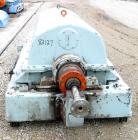 USED: Sharples XM-505 Super-D-Canter Centrifuge. 317/316 stainless steel construction on product contact areas. Max bowl speed 2800 rpm, 8