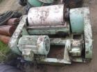 Used Sharples/Tomoe P 1500 (MND 25) Decanter Centrifuge. Max. bowl speed: 4800 rpm. Max. spec. gravity: 2.1. Max. oper. temp: 100 degrees C.