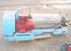 Used Sulzer Escher Wyss ZDC-30 Decanter Centrifuge, Type ZDC-30, Hastelloy S on product contact parts. Gas tight design. Casing No 2 purge seals with meter. 12.3