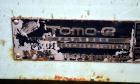Used Tomoe TSM-010 Super-D-Canter Centrifuge. 316 Stainless steel construction (product contact areas), maximum bowl speed 3900 rpm, cake discharge ports, 3
