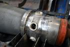 Used US Centrifuge CQ5 Solid Bowl Decanter Centrifuge, Model CQ5000. 2205 Stainless steel construction (product contact areas). Maximum bowl speed 2860 rpm, 6” single lead conveyor with welded hard f...