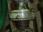 Used Veronesi MDA-700 Solid Bowl Decanter Centrifuge. 316 Stainless steel construction on product contact parts. Max bowl speed 4600 rpm, 2 phase separation (liquid/solids), 1.17
