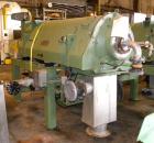 Unused- Westfalia CA-505-00-12 Solid Bowl Decanter Centrifuge, 316 stainless steel construction (product contact areas), max bowl speed 3500 rpm, two-gear design, gearbox, main drive, backdrive, lube...