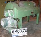 Used Westfalia Solid Bowl Decanter Centrifuge, CA-450-00-32