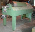 Used Westfalia Solid Bowl Decanter Centrifuge, CA-450-00-32