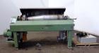 Used Stainless Steel GEA-Westfalia Solid Bowl Decanter Centrifuge, TD 3050
