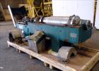 Used Westfalia UCD 305-00-02 Solid Bowl Decanter Centrifuge. 304 Stainless steel on product contact parts, maximum bowl speed 4500 rpm, approximate 4