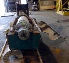 Used Westfalia UCD 305-00-02 Solid Bowl Decanter Centrifuge. 304 Stainless steel on product contact parts, maximum bowl speed 4500 rpm, approximate 4