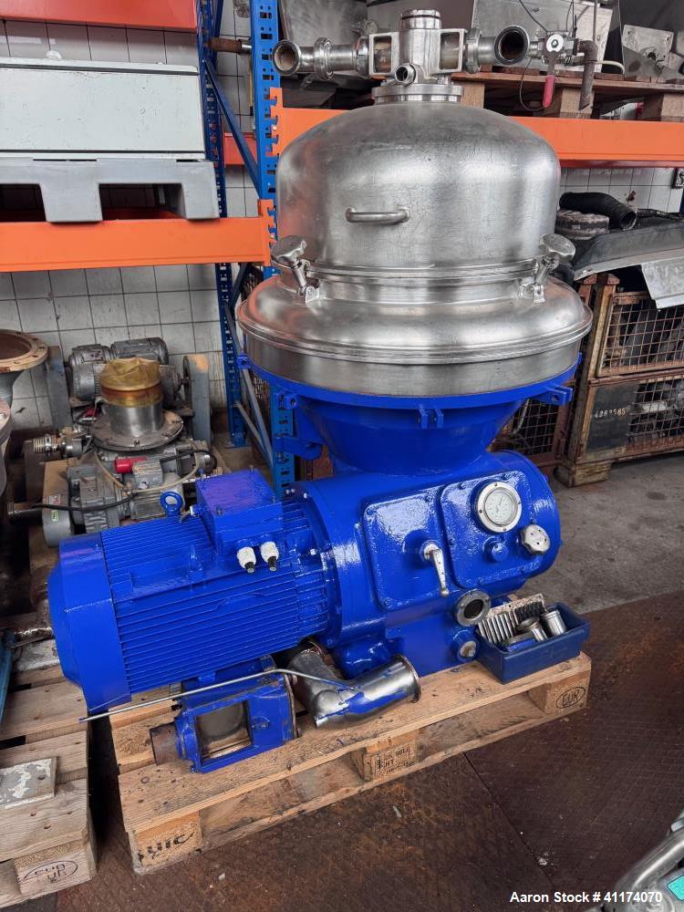 Used Alfa Laval AFPX 213-75S Desludger Disc Centrifuge | 18.5 kW Motor | Stainless Contact Parts | Purifier Design | Reconditioned