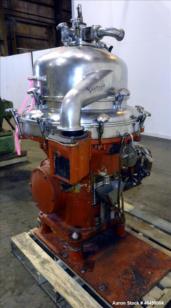 Used De Laval AFPX-213 Desludger Disc Centrifuge