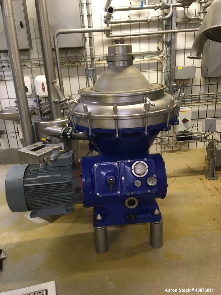 Used- Alfa Laval; Model AFPX-313 Desludger Disc Centrifuge