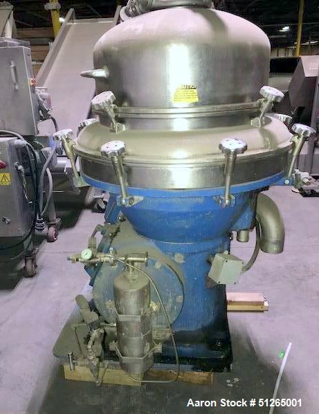 Used Alfa Laval AFPX-213 Desludger Separator Disc Centrifuge