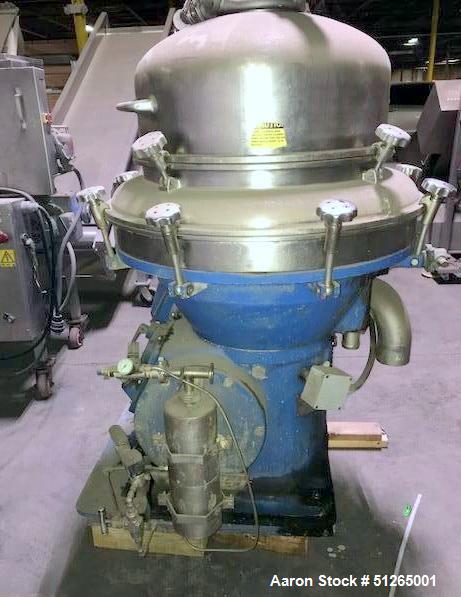 Used- Alfa Laval AFPX-213 Desludger Separator Disc Centrifuge