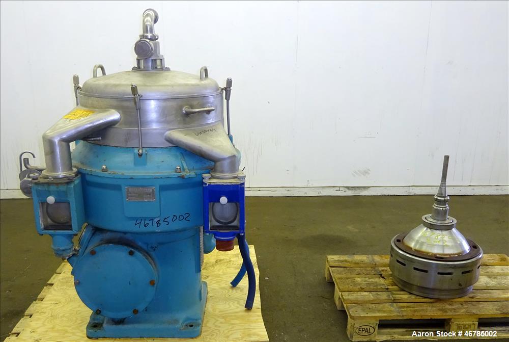 Used Alfa Laval AFPX-409-BGP-14 Desludger Disc Centrifuge