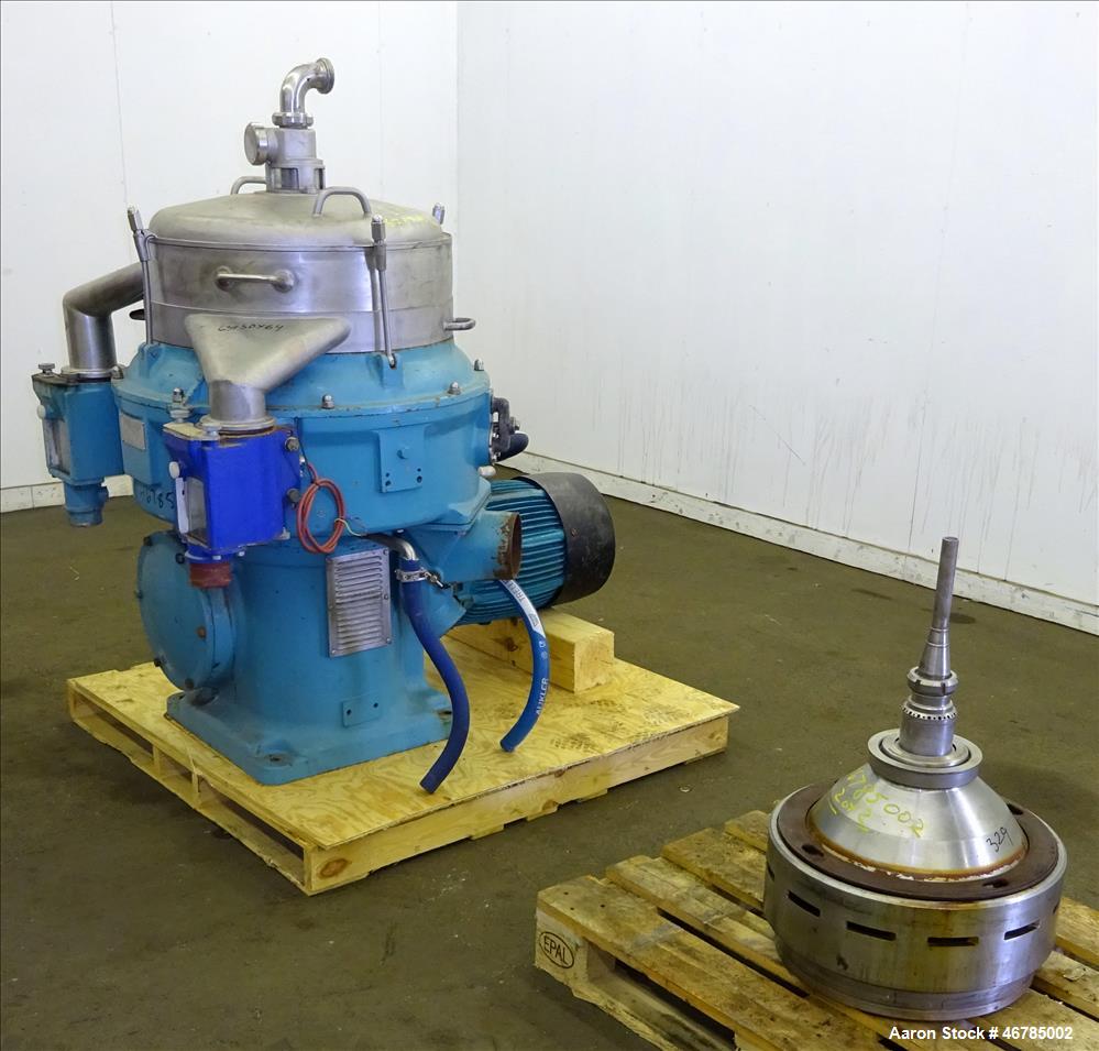 Used Alfa Laval AFPX-409-BGP-14 Desludger Disc Centrifuge