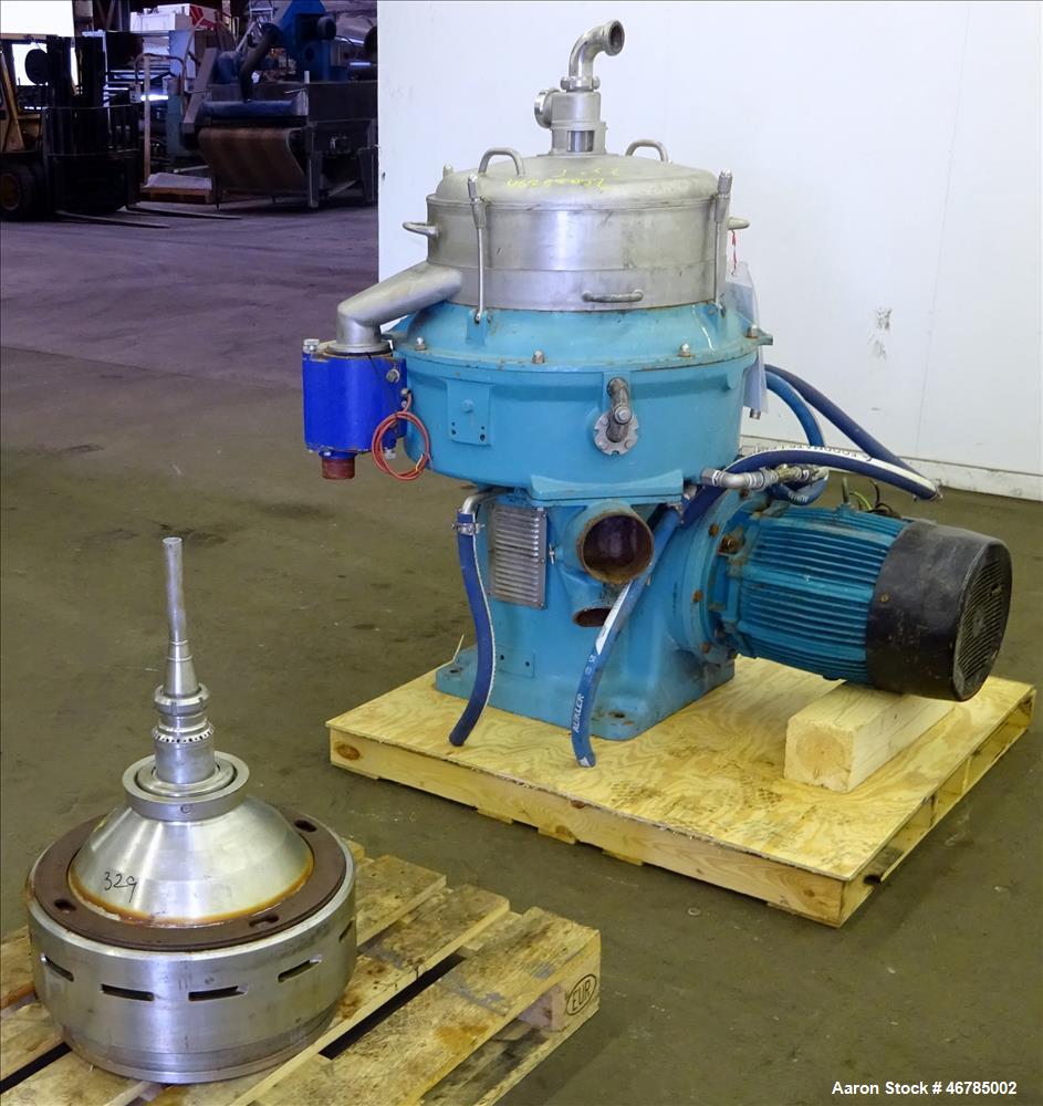 Used Alfa Laval AFPX-409-BGP-14 Desludger Disc Centrifuge