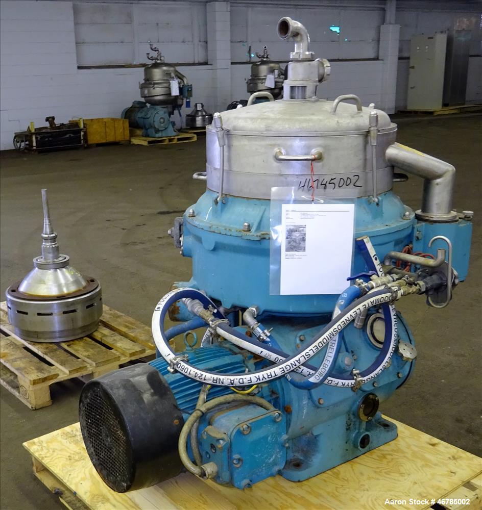 Used Alfa Laval AFPX-409-BGP-14 Desludger Disc Centrifuge