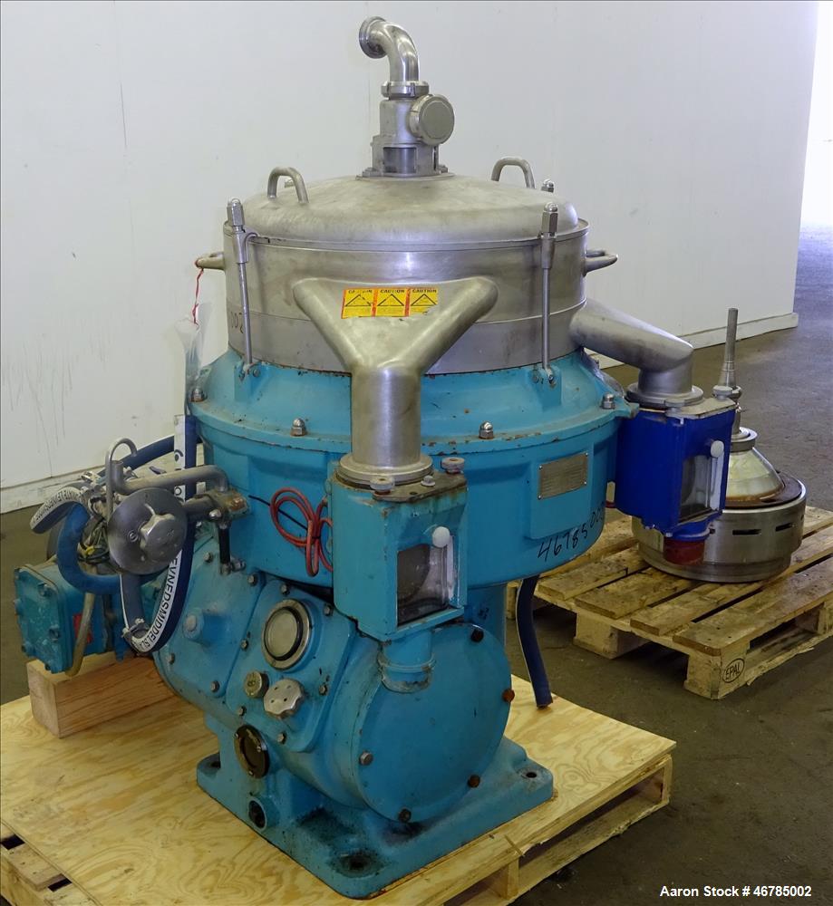 Used Alfa Laval AFPX-409-BGP-14 Desludger Disc Centrifuge