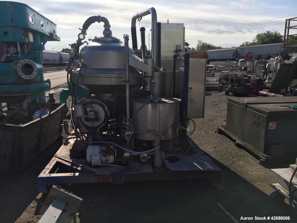 Used Alfa Laval Model AFPX-617- XGV-14CG Desludger Disc Centrifuge