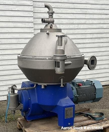 Used – Alfa Laval AFPX 810-XGD-74 Desludger Disc Centrifuge – Stainless Steel, Food Grade
