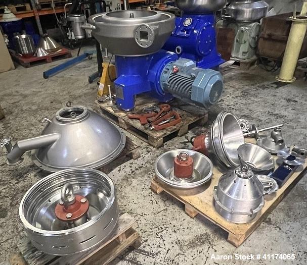 Used – Alfa Laval AFPX 810-XGD-74 Desludger Disc Centrifuge – Stainless Steel, Food Grade