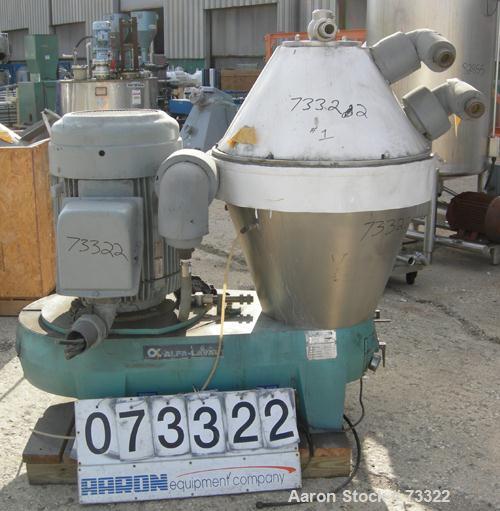 Used Alfa Laval AX-213 "Ultra Polishing" Desludger Disc Centrifuge