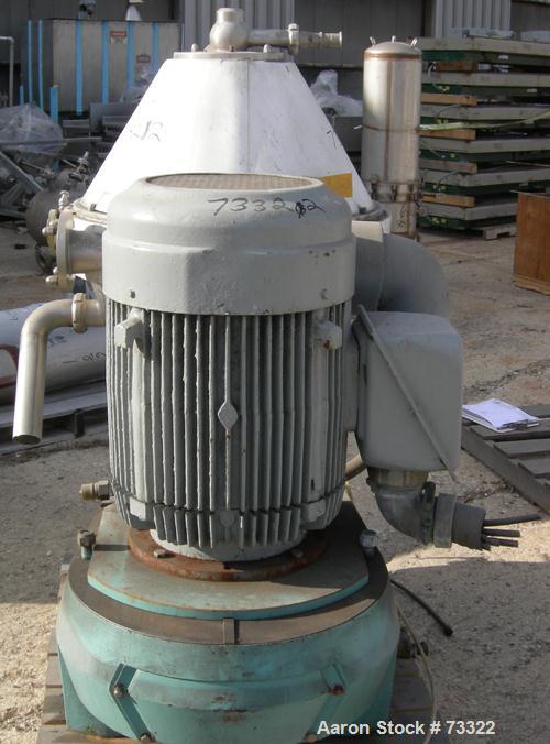 Used Alfa Laval AX-213 "Ultra Polishing" Desludger Disc Centrifuge
