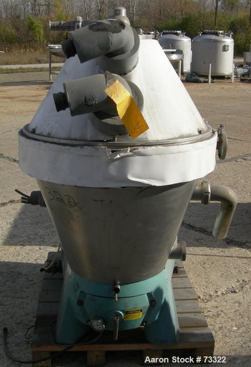 Used Alfa Laval AX-213 "Ultra Polishing" Desludger Disc Centrifuge