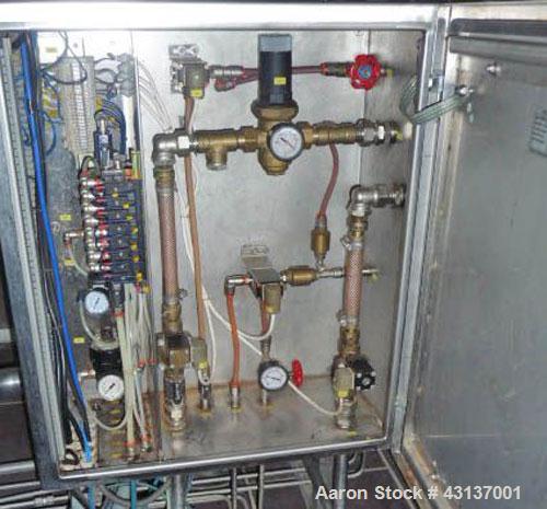 Used Alfa Laval/Tetra Pak BMRPX818-HGV-14C Bactofag Separator, stainless steel, capacity 1236 cubic feet/hour (35,000 liters/hour), bowl speed 4607 rpm.  Motor 49.3 hp/37 kW, 1520 rpm, 415V/3 phase/5...