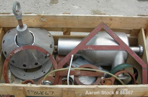 Used Alfa Laval BRAX-213S-31B "Ultra Polishing" Desludger Disc Centrifuge